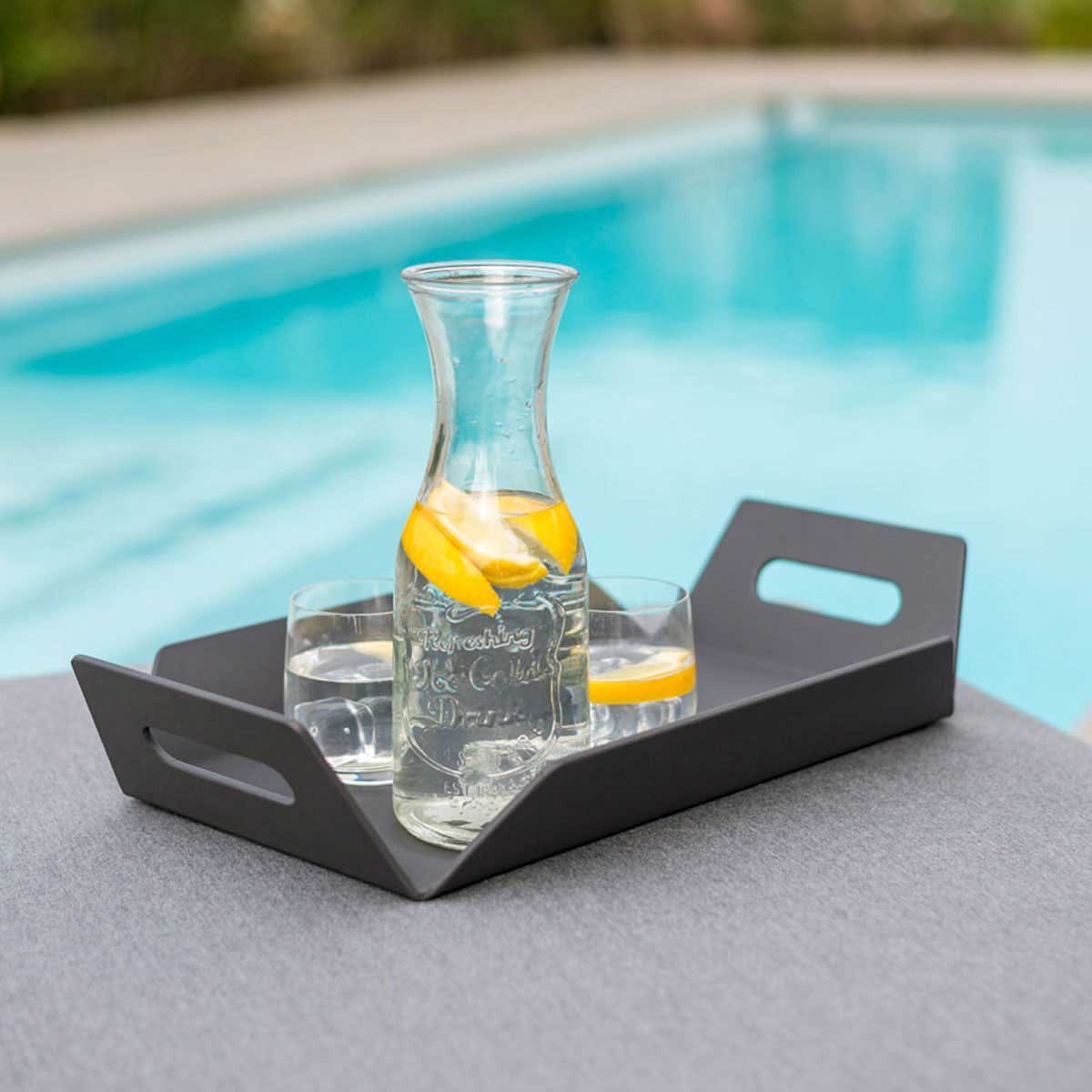 Maze Outdoors Aluminium Tray / Grey House of Isabella UK