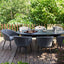 Maze Outdoors Ambition 8 Seat Oval Dining Set / Flanelle House of Isabella UK