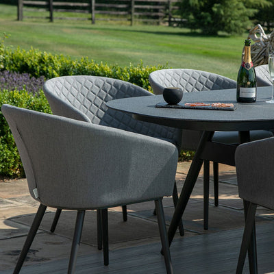 Maze Outdoors Ambition 8 Seat Oval Dining Set / Flanelle House of Isabella UK