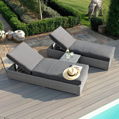 Maze Outdoors Ascot Sunlounger Set House of Isabella UK