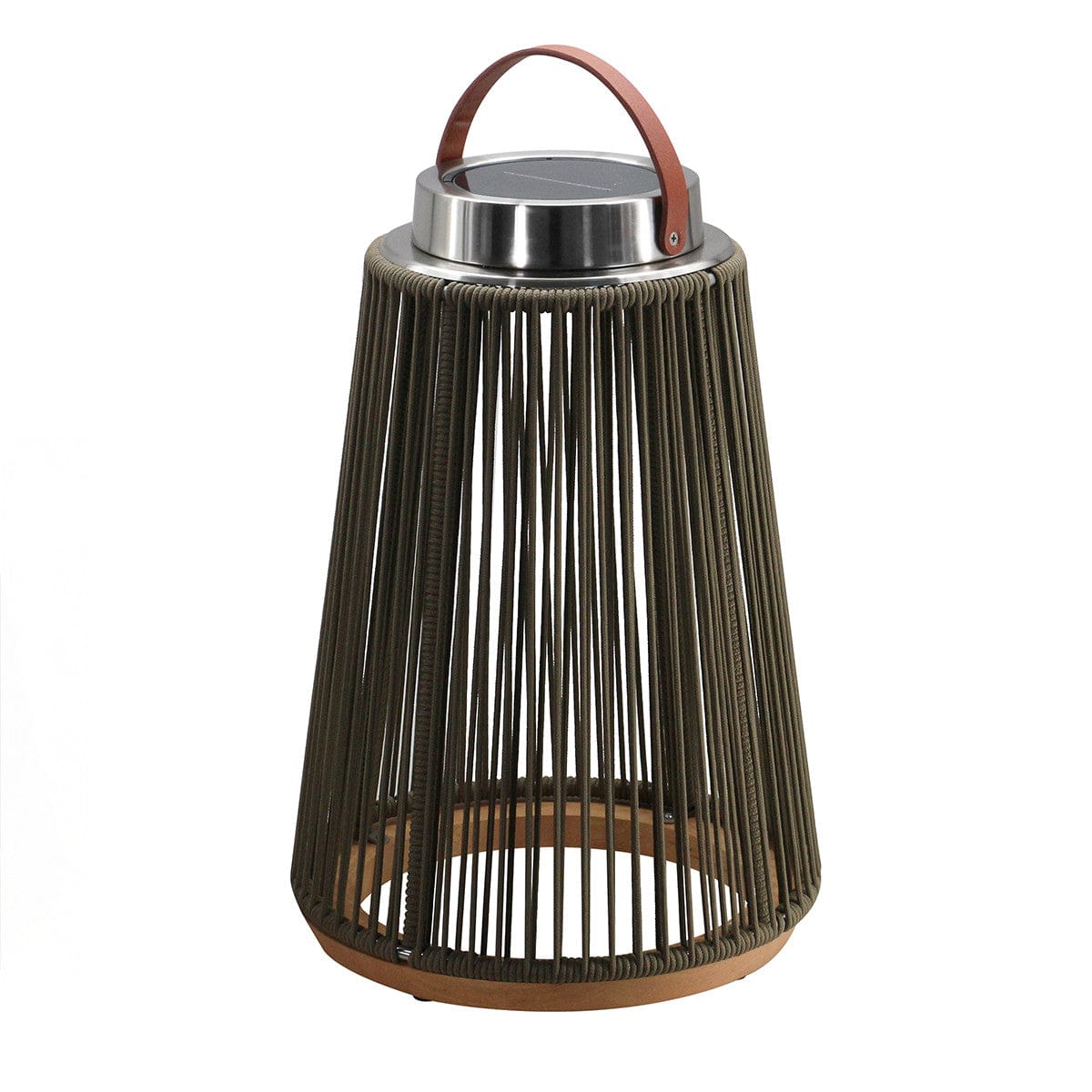 Maze Outdoors Athena Large Solar Light - Dark Olive House of Isabella UK