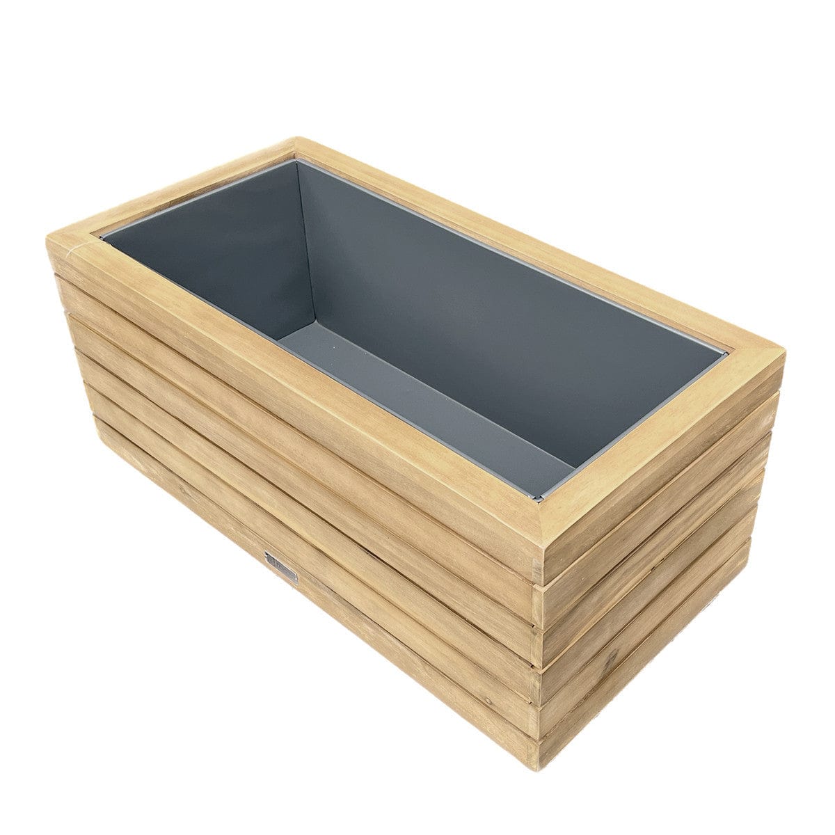 Maze Outdoors Bali Small Planter / Acacia wood House of Isabella UK