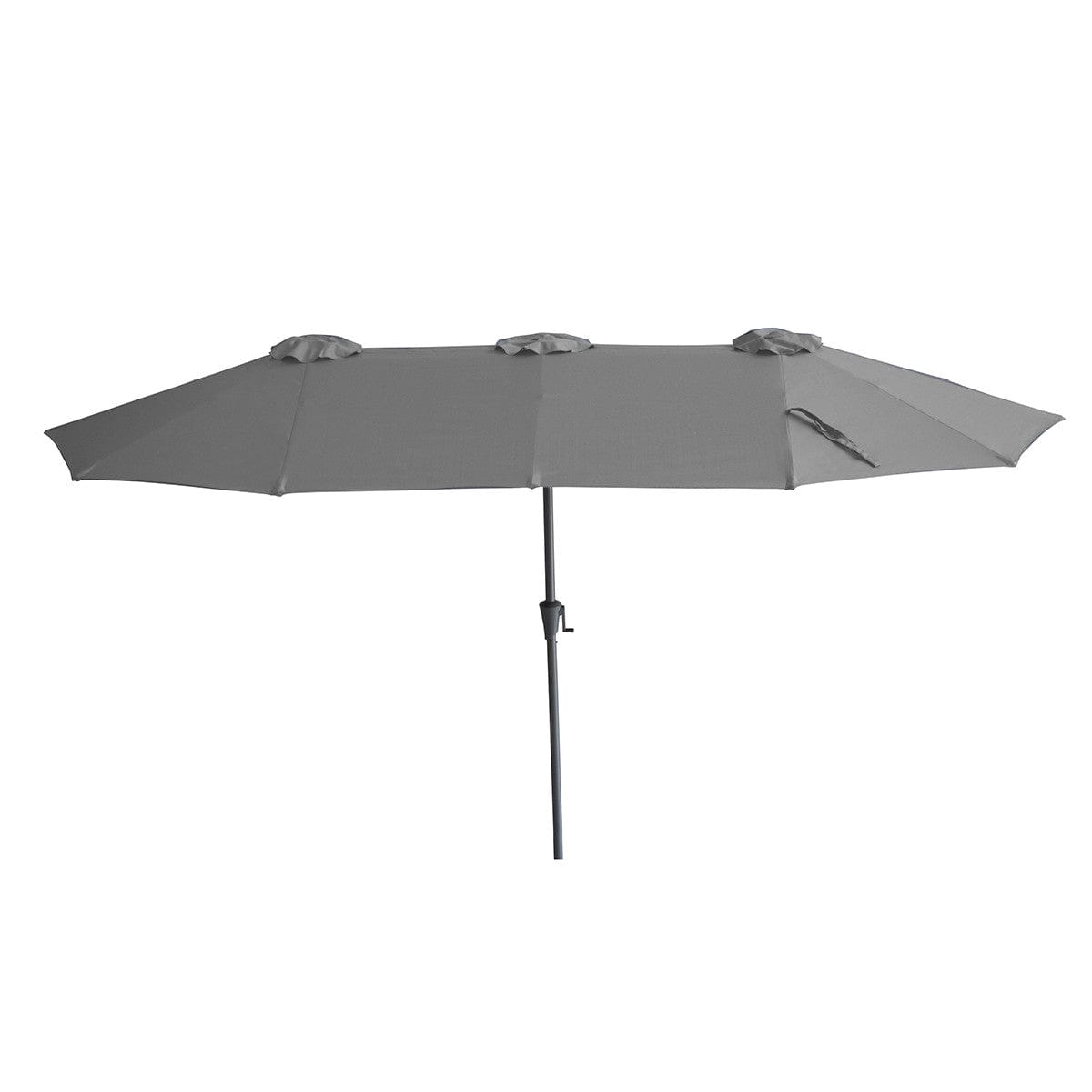 Maze Outdoors Capri 2.2x4M Rectangular Parasol / Charcoal Grey House of Isabella UK