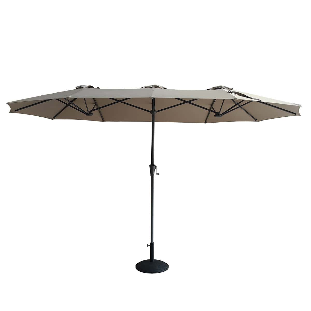 Maze Outdoors Capri 2.2x4M Rectangular Parasol / Clay Beige House of Isabella UK