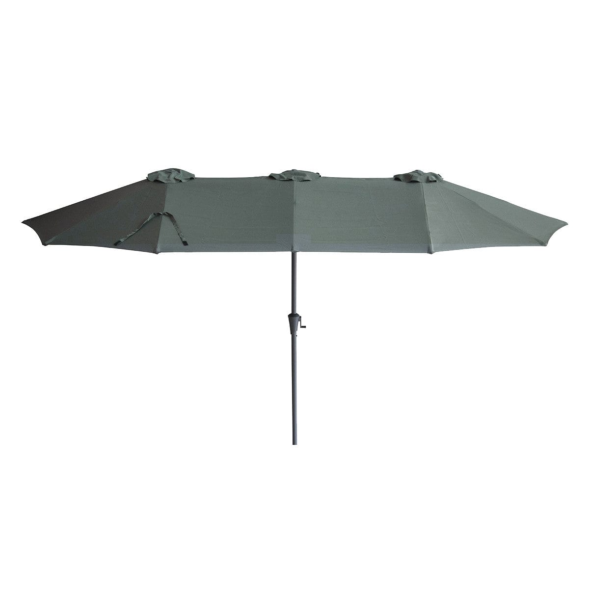 Maze Outdoors Capri 2.2x4M Rectangular Parasol / Oil Green House of Isabella UK