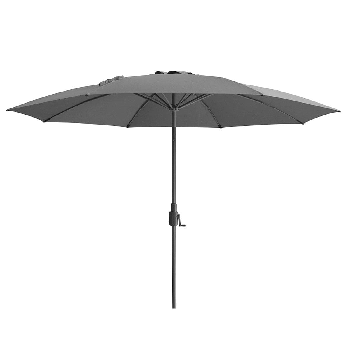 Maze Outdoors Capri 3M Round Parasol / Charcoal Grey House of Isabella UK