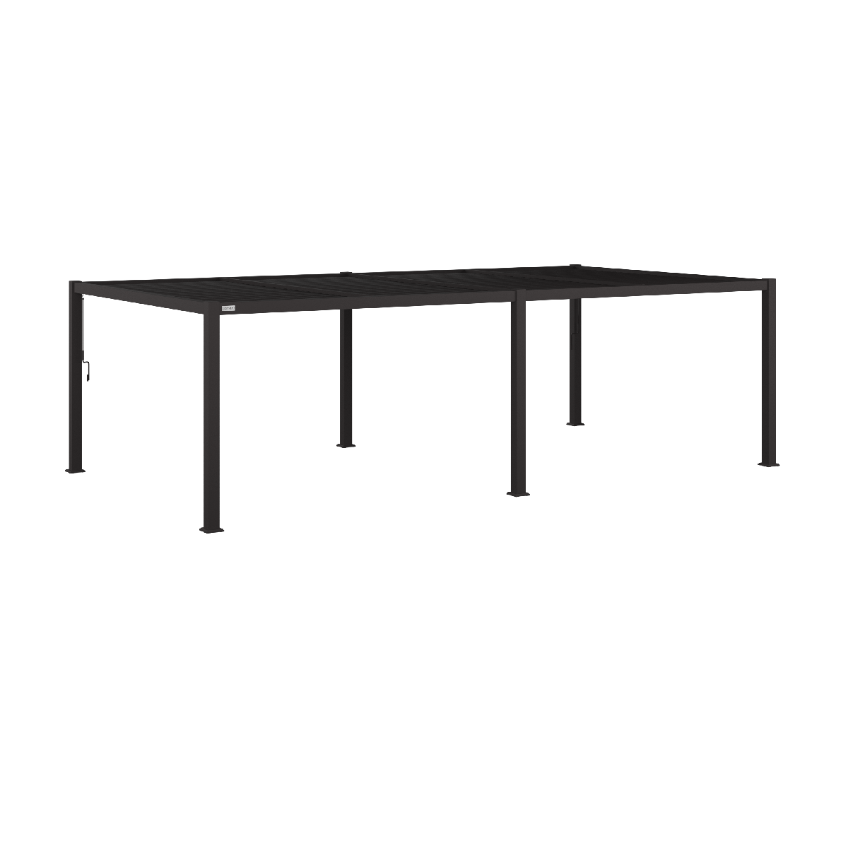 Maze Outdoors Como Pergola Aluminium 78x40 Frame Only / Grey House of Isabella UK