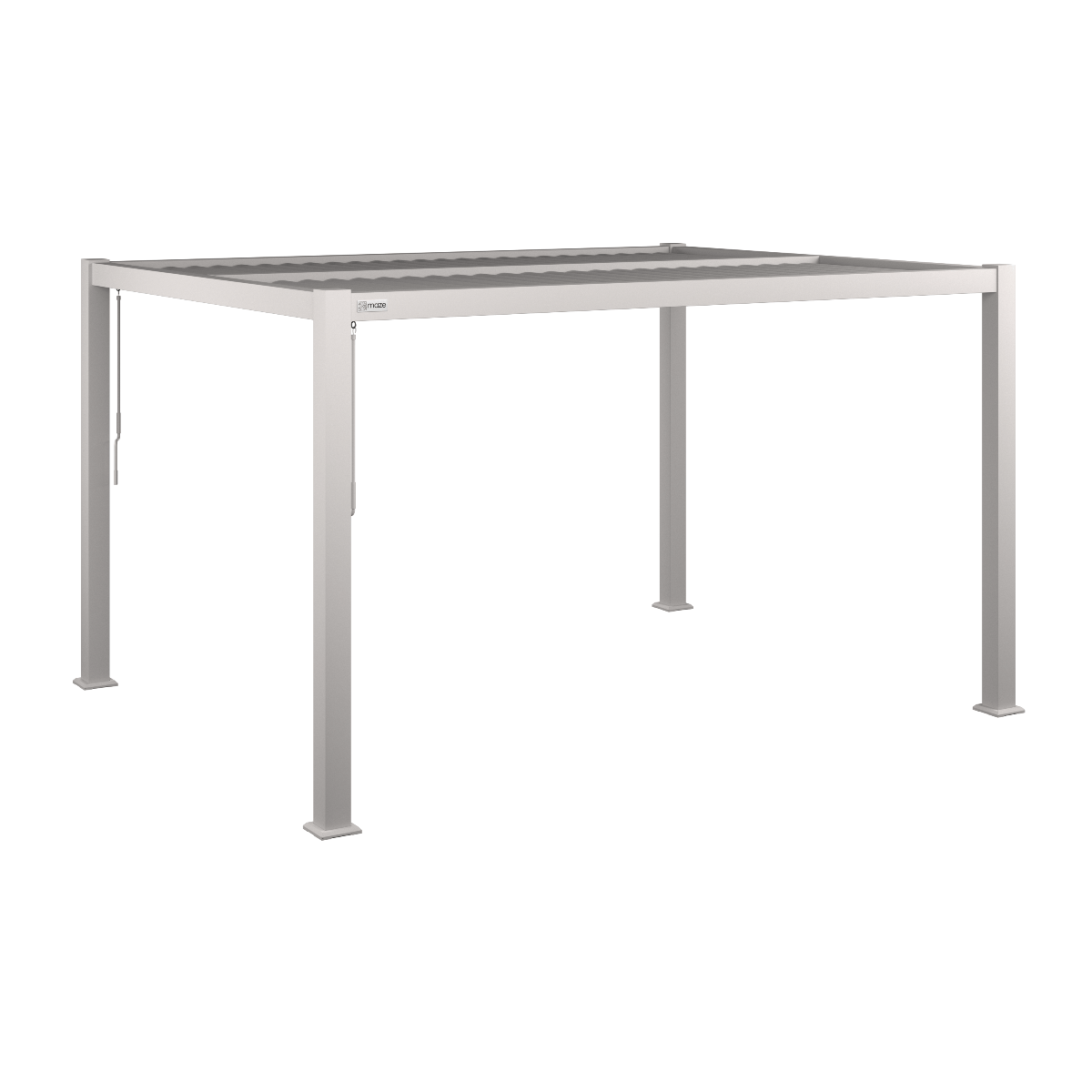 Maze Outdoors Como Pergola Aluminium Rectangular 30x40 Frame Only - White House of Isabella UK