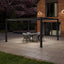Como Pergola Aluminium Square 40x40 Frame Only - Grey.