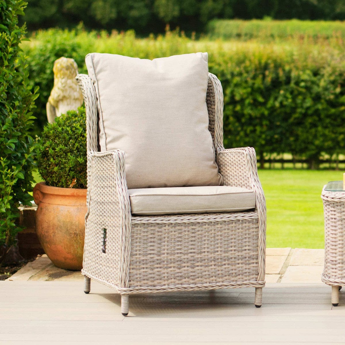 Maze Outdoors Cotswold Reclining 2 Seat Lounge Set House of Isabella UK