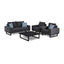 Maze Outdoors Ethos 2 Seat Sofa Set with Coffee Table / Charcoal House of Isabella UK