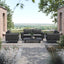 Maze Outdoors Ethos 2 Seat Sofa Set with Coffee Table / Charcoal House of Isabella UK