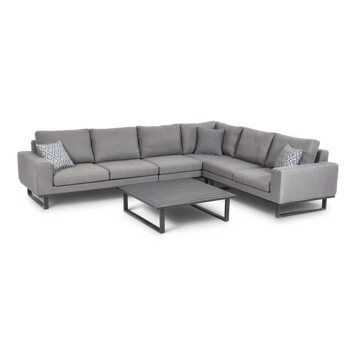 Maze Outdoors Ethos Large Corner Sofa Group / Flanelle House of Isabella UK