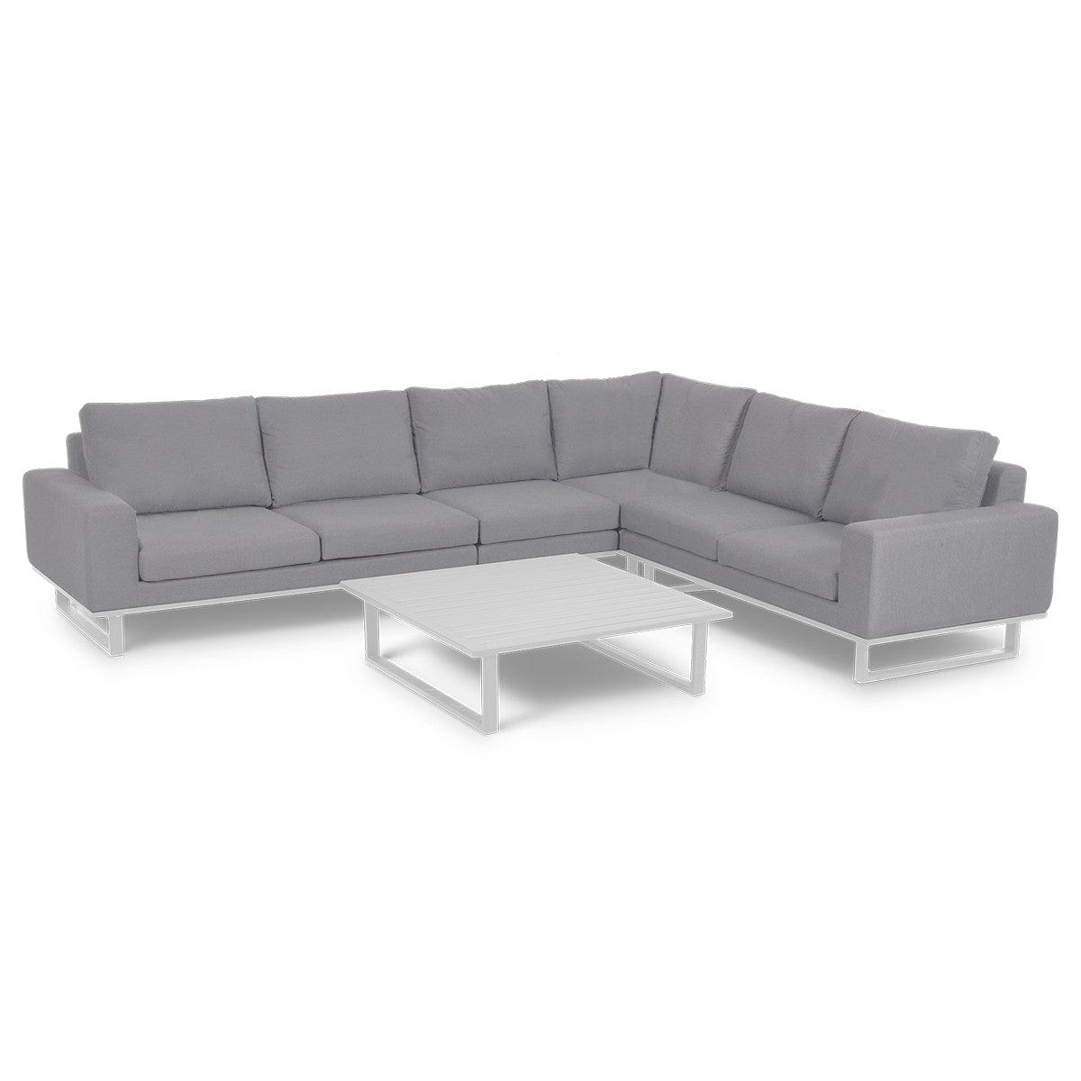 Maze Outdoors Ethos Large Corner Sofa Group / Lead Chine House of Isabella UK