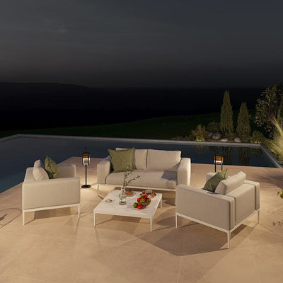 Maze Outdoors Eve 2 Seat Sofa Set / Lead Chine House of Isabella UK