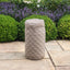 Maze Outdoors Fabric 10KG Gas Bottle Cover / Taupe House of Isabella UK