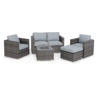 Maze Outdoors Georgia 2 Seat Sofa Set with Ice Bucket / Grey House of Isabella UK