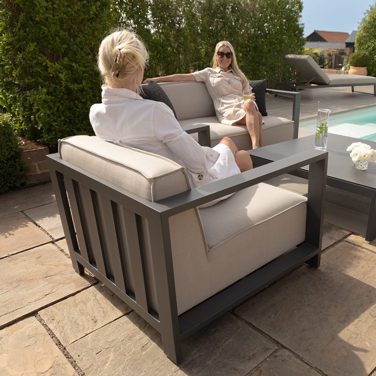 Ibiza Armchair / Oatmeal.