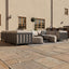 Maze Outdoors Ibiza U Shape Sofa Set With Round Coffee Table - Oatmeal House of Isabella UK