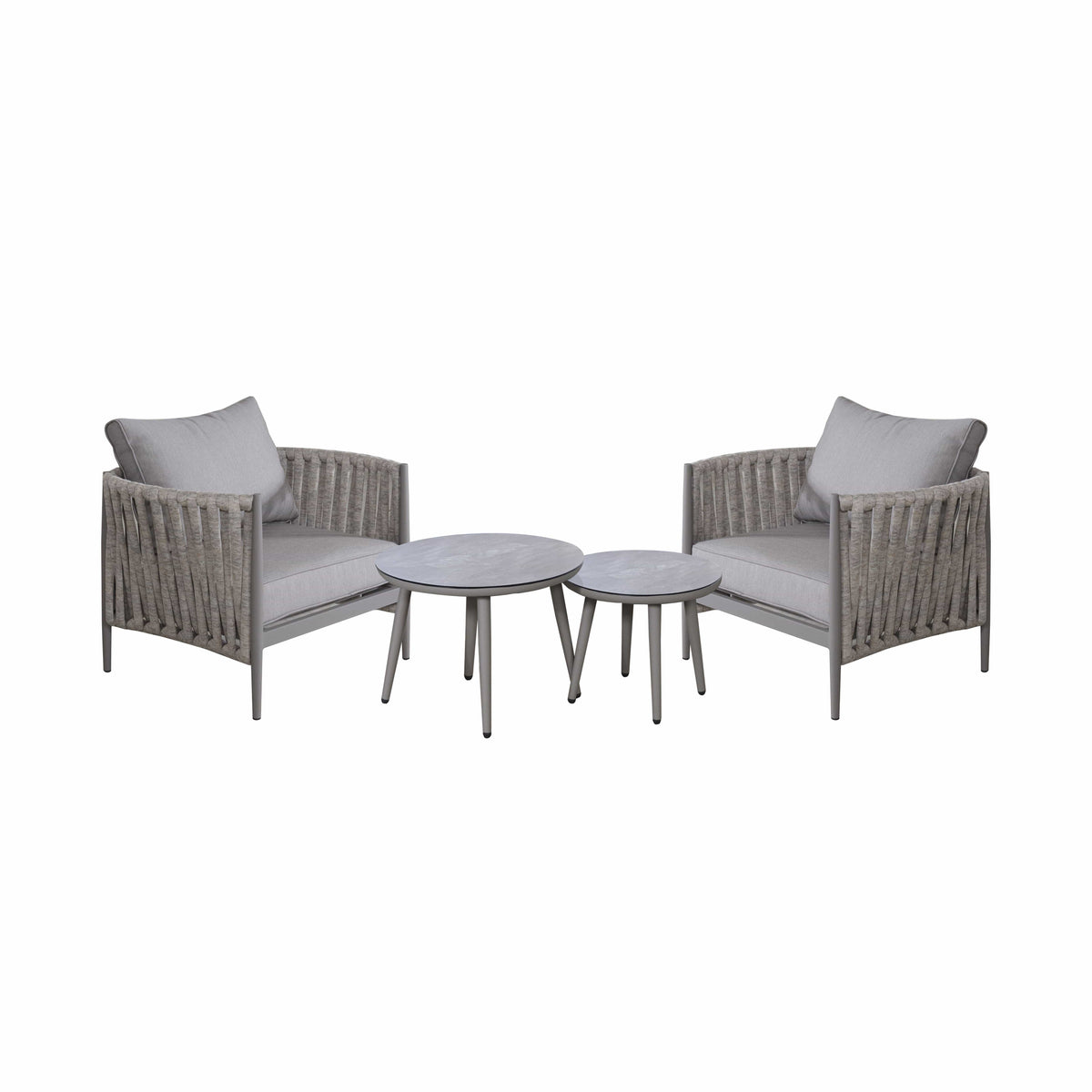 Maze Outdoors Milan Lounge Set - Cool Linen House of Isabella UK