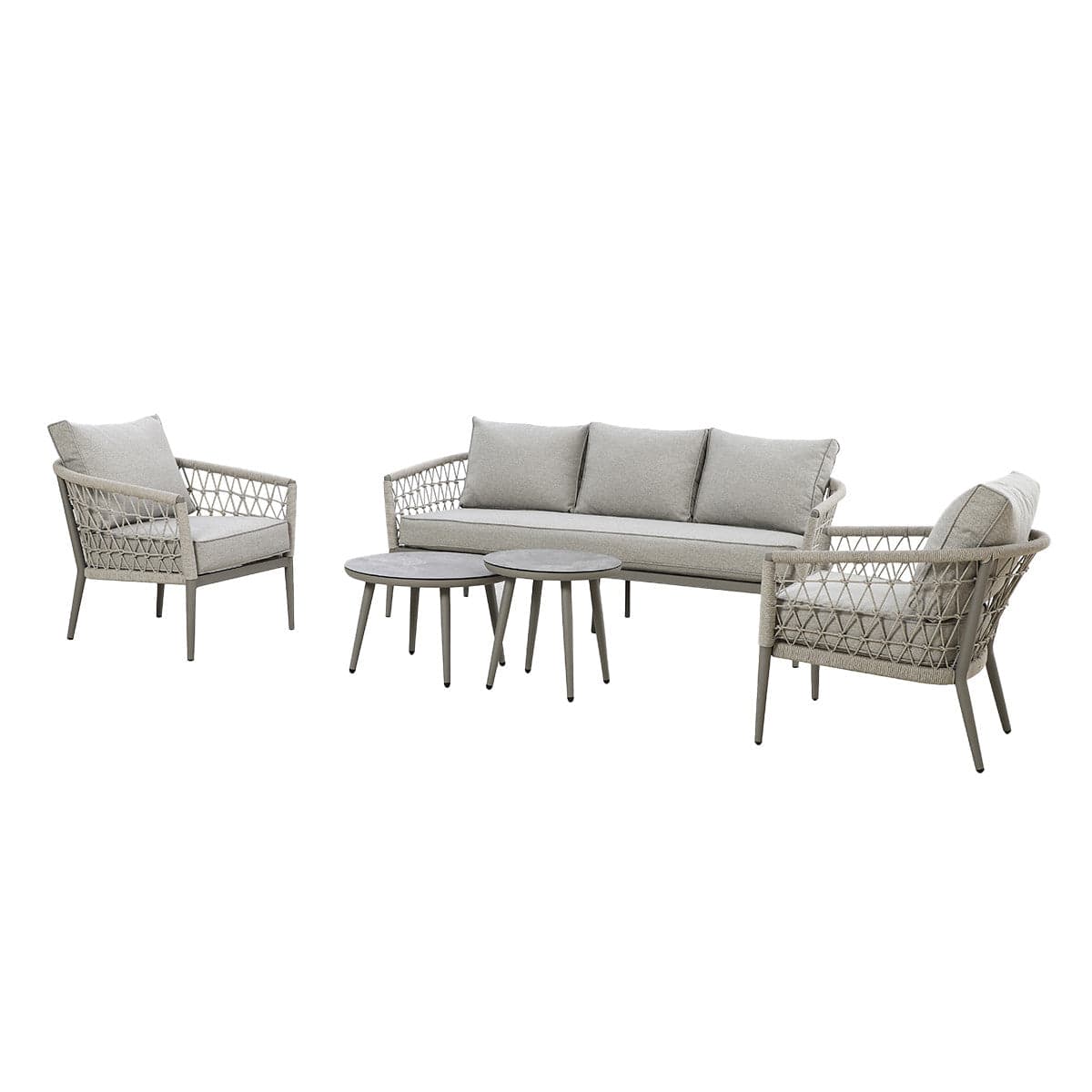 Maze Outdoors Monaco 3 Seat Sofa Set - Cool Linen House of Isabella UK