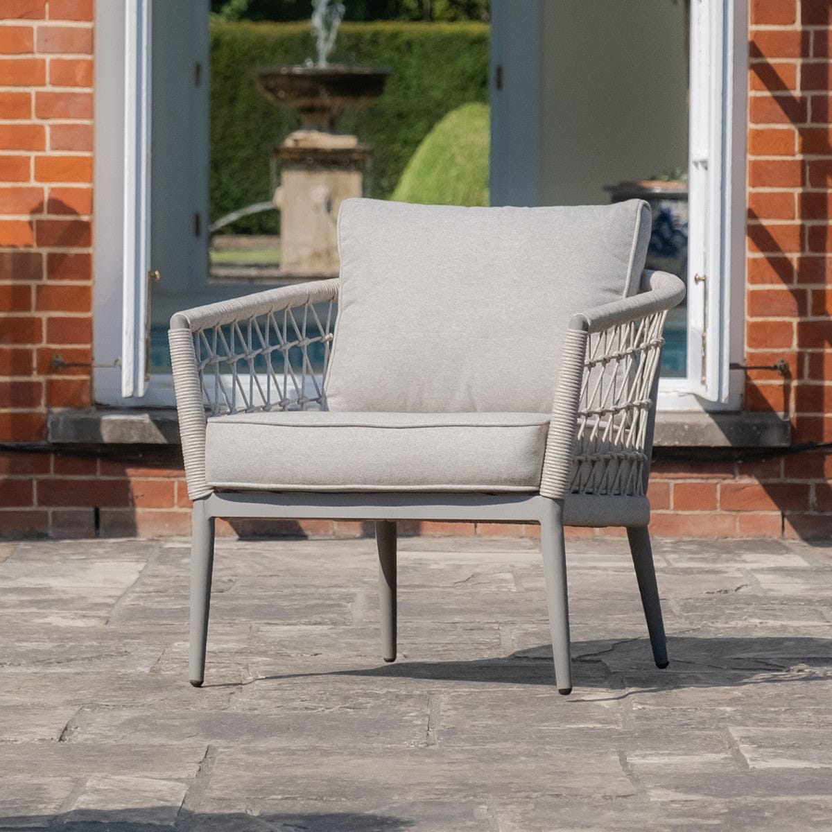 Maze Outdoors Monaco Lounge Chair - Cool Linen House of Isabella UK