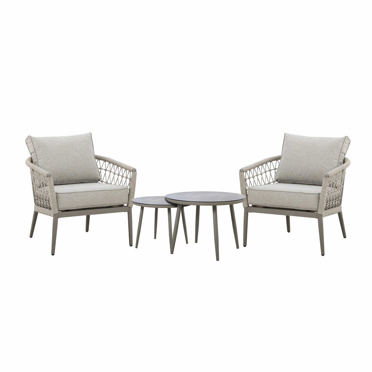Maze Outdoors Monaco Lounge Set - Cool Linen House of Isabella UK