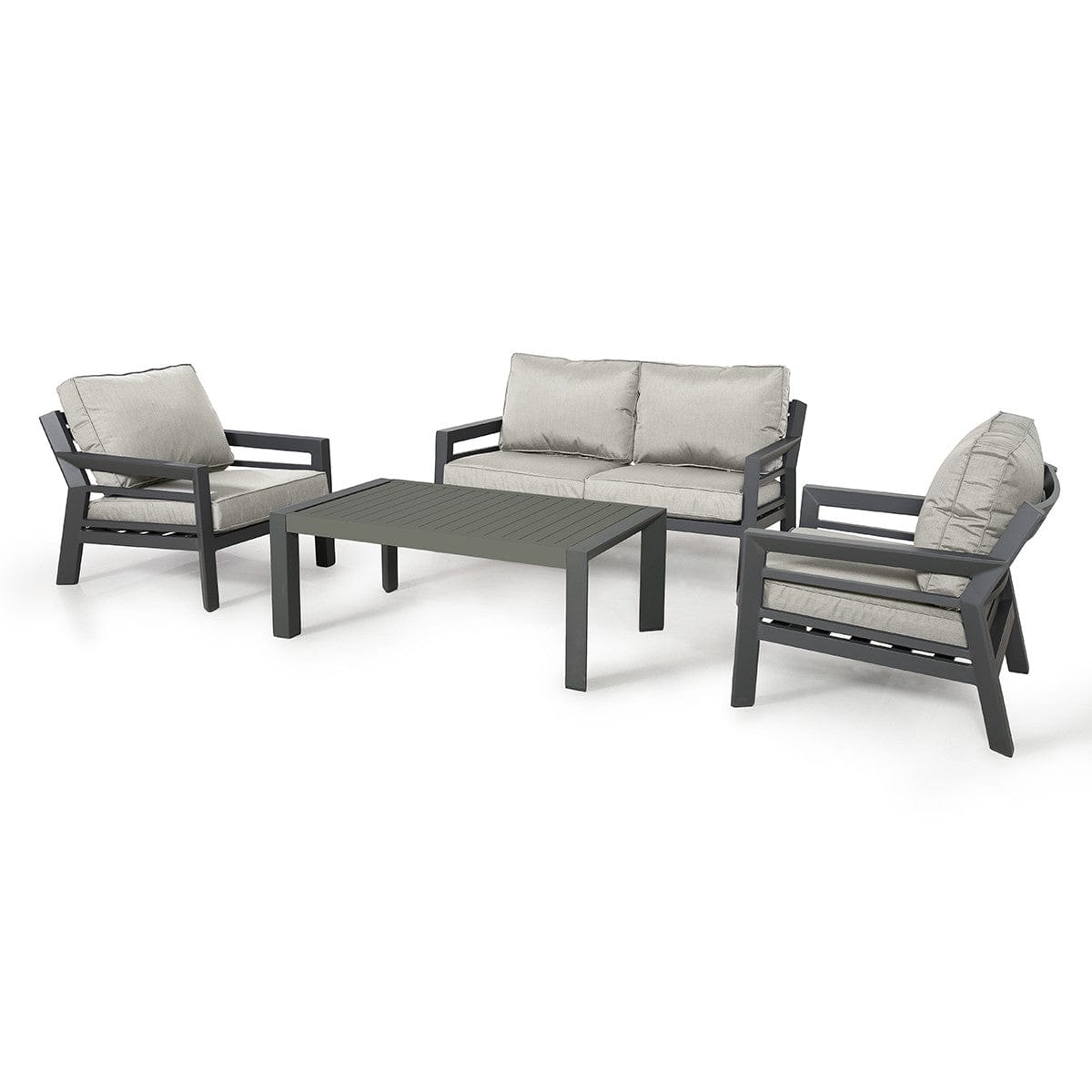 Maze Outdoors New York 2 Seat Sofa Set / Dove Grey House of Isabella UK