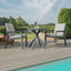 Maze Outdoors New York 3 Piece Bistro Set / Dove Grey House of Isabella UK