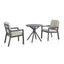 Maze Outdoors New York 3 Piece Bistro Set / Dove Grey House of Isabella UK
