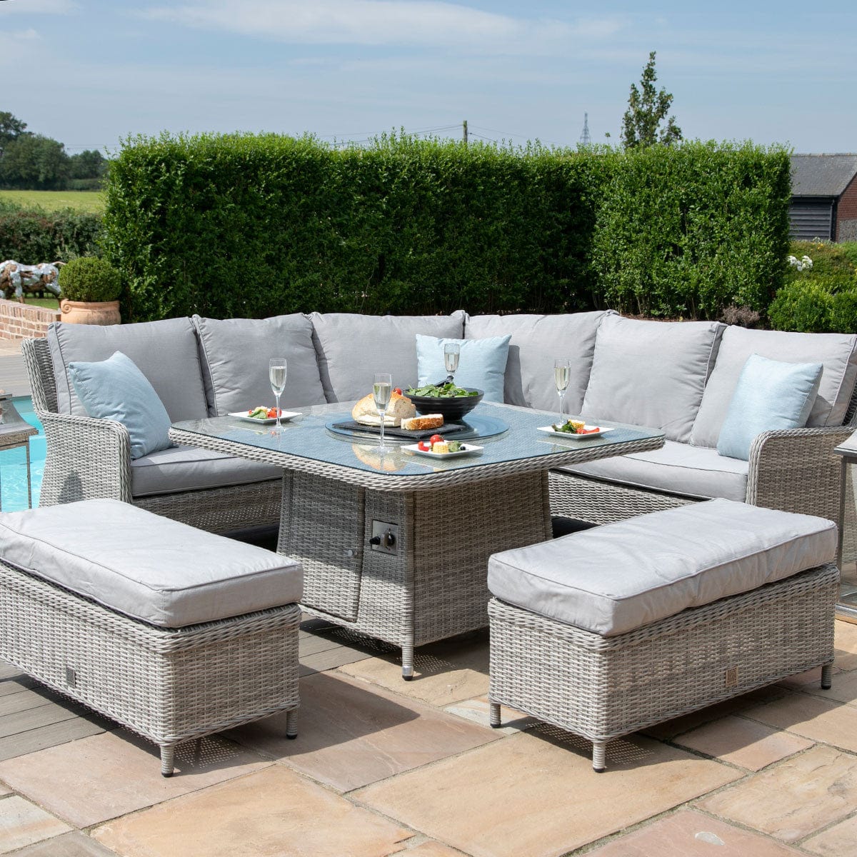 Maze Outdoors Oxford Royal Corner with Fire Pit House of Isabella UK