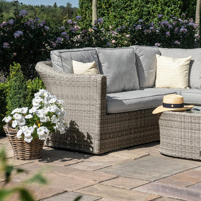 Maze Outdoors Oxford Small Corner Group with Chair House of Isabella UK