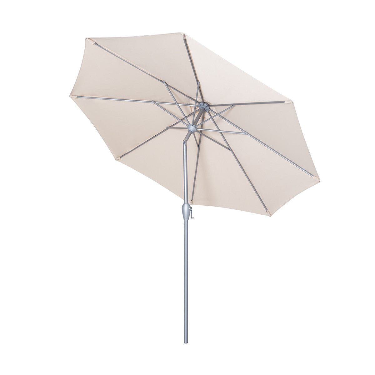 Maze Outdoors Parasol Round 2.7m Beige House of Isabella UK