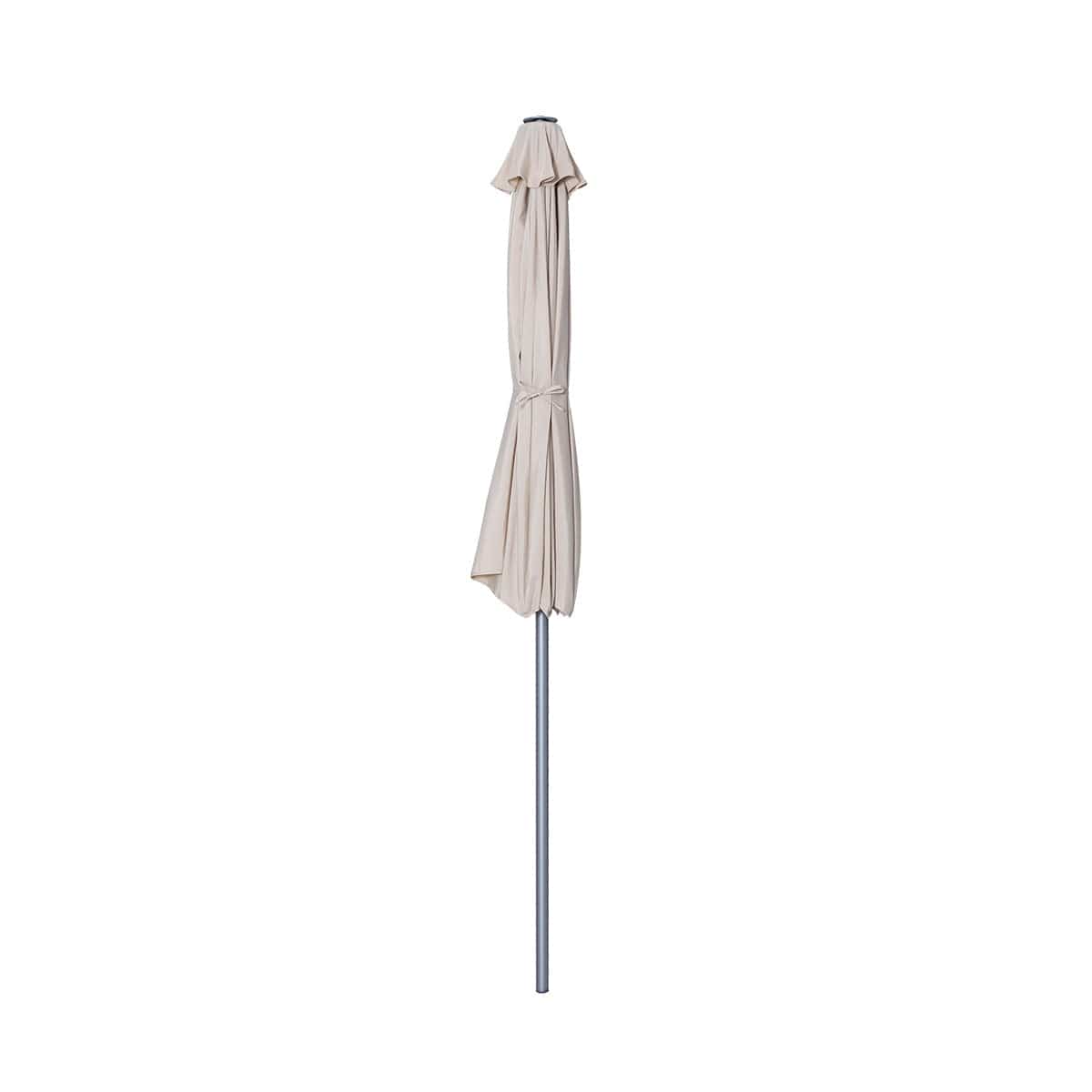 Maze Outdoors Parasol Round 2.7m Beige House of Isabella UK