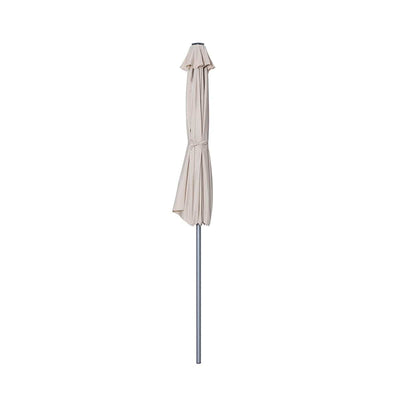 Maze Outdoors Parasol Round 2.7m Beige House of Isabella UK