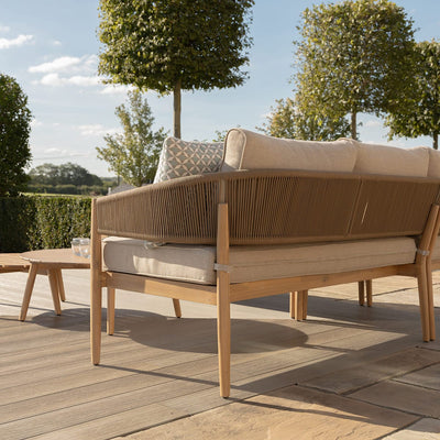 Maze Outdoors Porto Corner Sofa Set - Sandstone House of Isabella UK