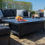 Maze Outdoors Pulse 3 Seat Sofa Set with Rising Table / Charcoal House of Isabella UK