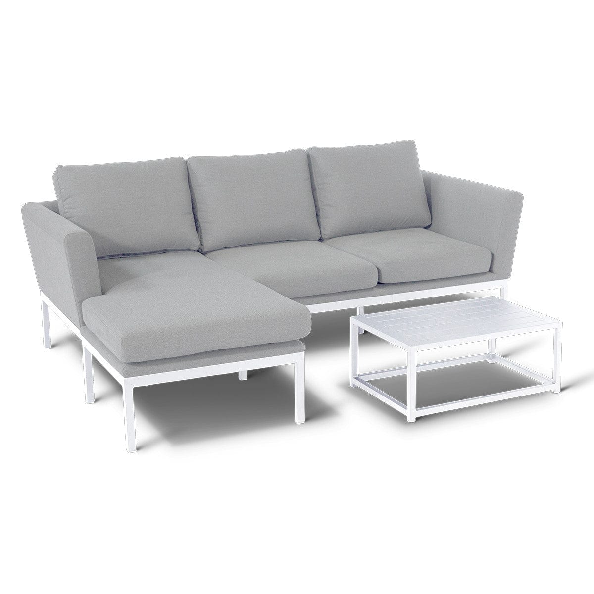 Maze Outdoors Pulse Chaise Sofa Set / Lead Chine House of Isabella UK