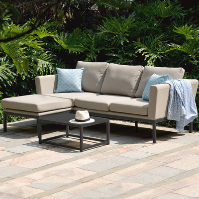 Maze Outdoors Pulse Chaise Sofa Set / Oatmeal House of Isabella UK