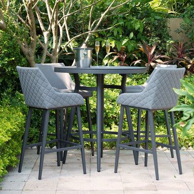 Maze Outdoors Regal 4 Seat Round Bar Set / Flanelle House of Isabella UK