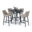 Maze Outdoors Regal 4 Seat Round Bar Set / Oatmeal House of Isabella UK