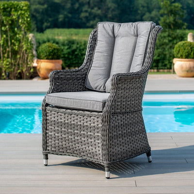 Maze Outdoors Victoria 2 Seat High Back Sofa Set / Grey House of Isabella UK