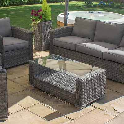 Maze Outdoors Victoria 3 Seat Sofa Set Grey House of Isabella UK