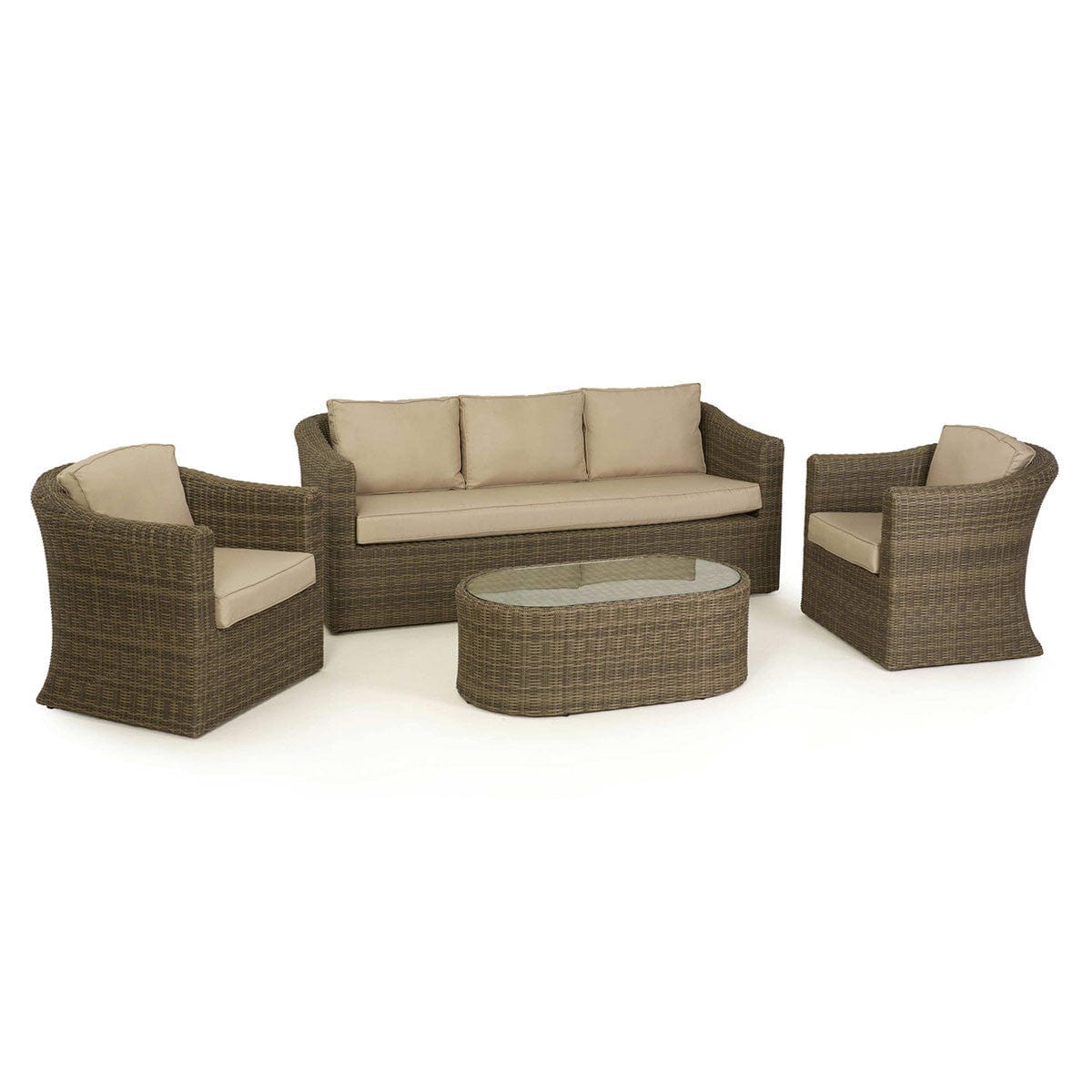 Maze Outdoors Winchester 3 Seat Sofa Set House of Isabella UK