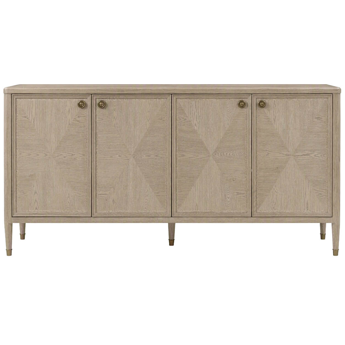 Meadowcroft 4-Door Sideboard in Riverwash Oak