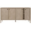 Meadowcroft 4-Door Sideboard in Riverwash Oak