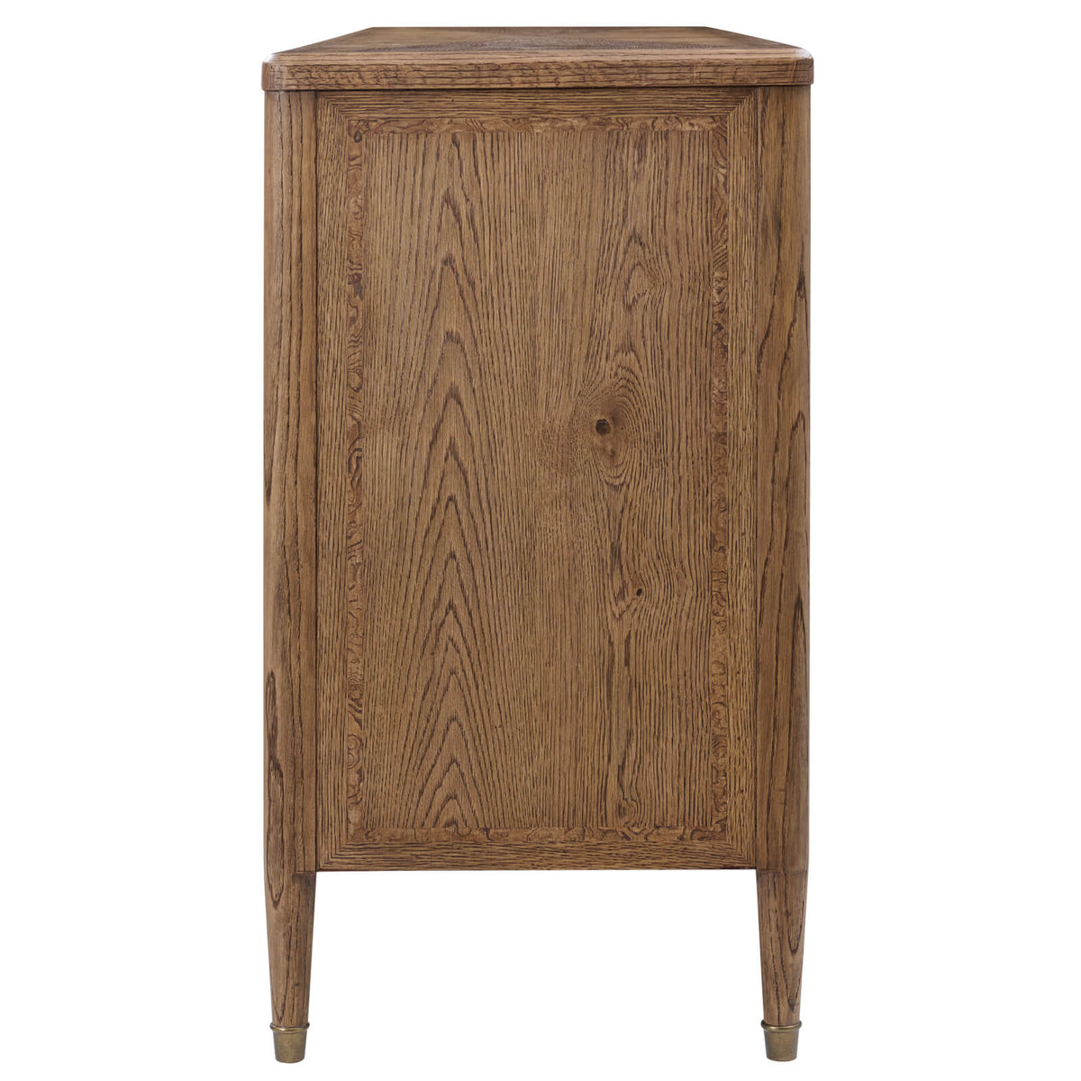 Meadowcroft 4-Door Sideboard in Tobacco
