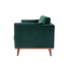 Mickey 2 Seat Sofa- Emerald Green