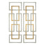 Aerin Geometric Wall Art, S/2