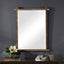 Abanu Rectangular Vanity Mirror in Gold